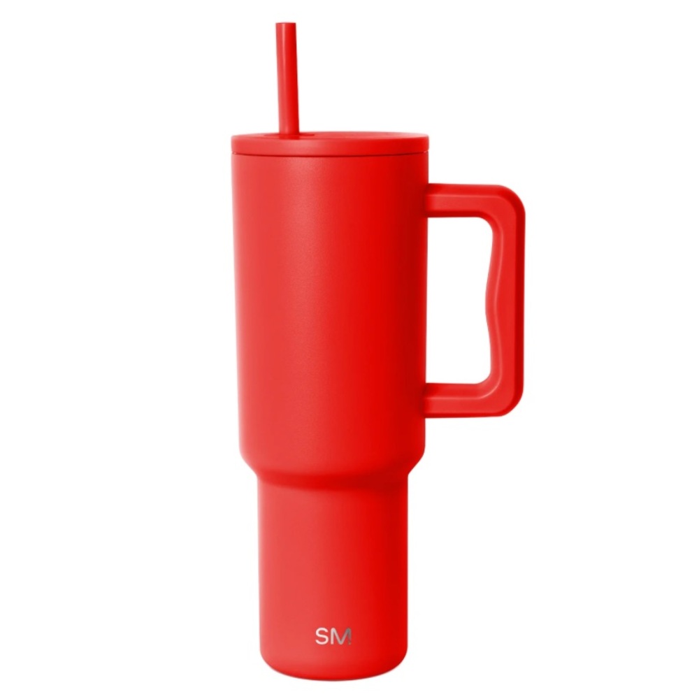 ❤️ Simple Modern Saffron Red Tumbler Stainless Steel 40 oz